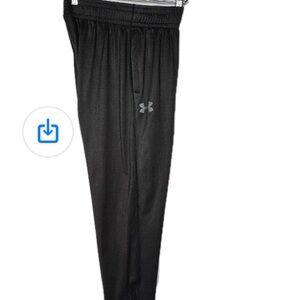 Men Under Armour Black Athletic Pants Sz S Bin D